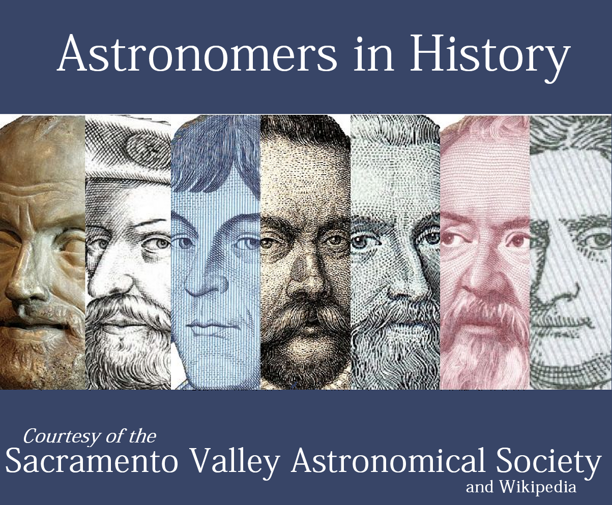 Astronomers In History graphic