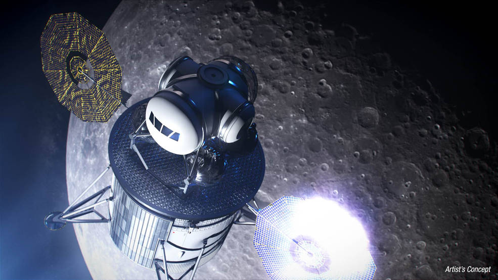 NASA Plans New Human Lunar Landing System
